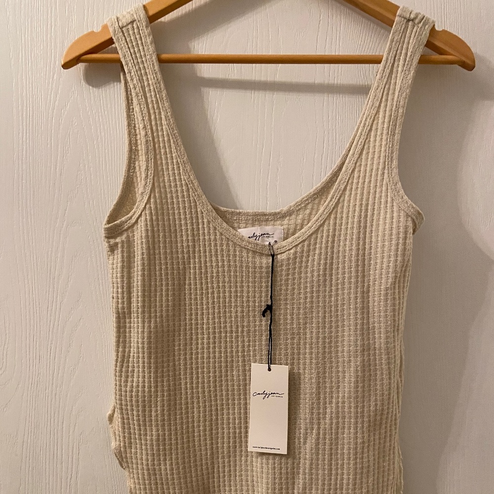CJLA Olivia Tank, cream